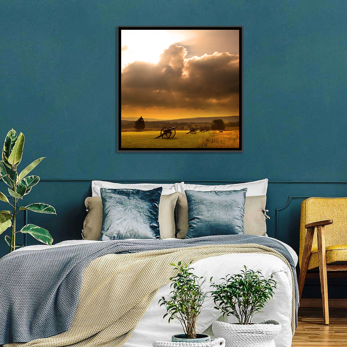 Antietam Civil War Battlefield Wall Art