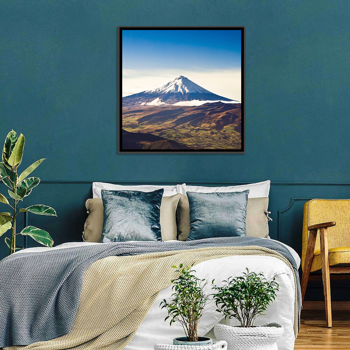 Cotopaxi Volcano Landscape Wall Art