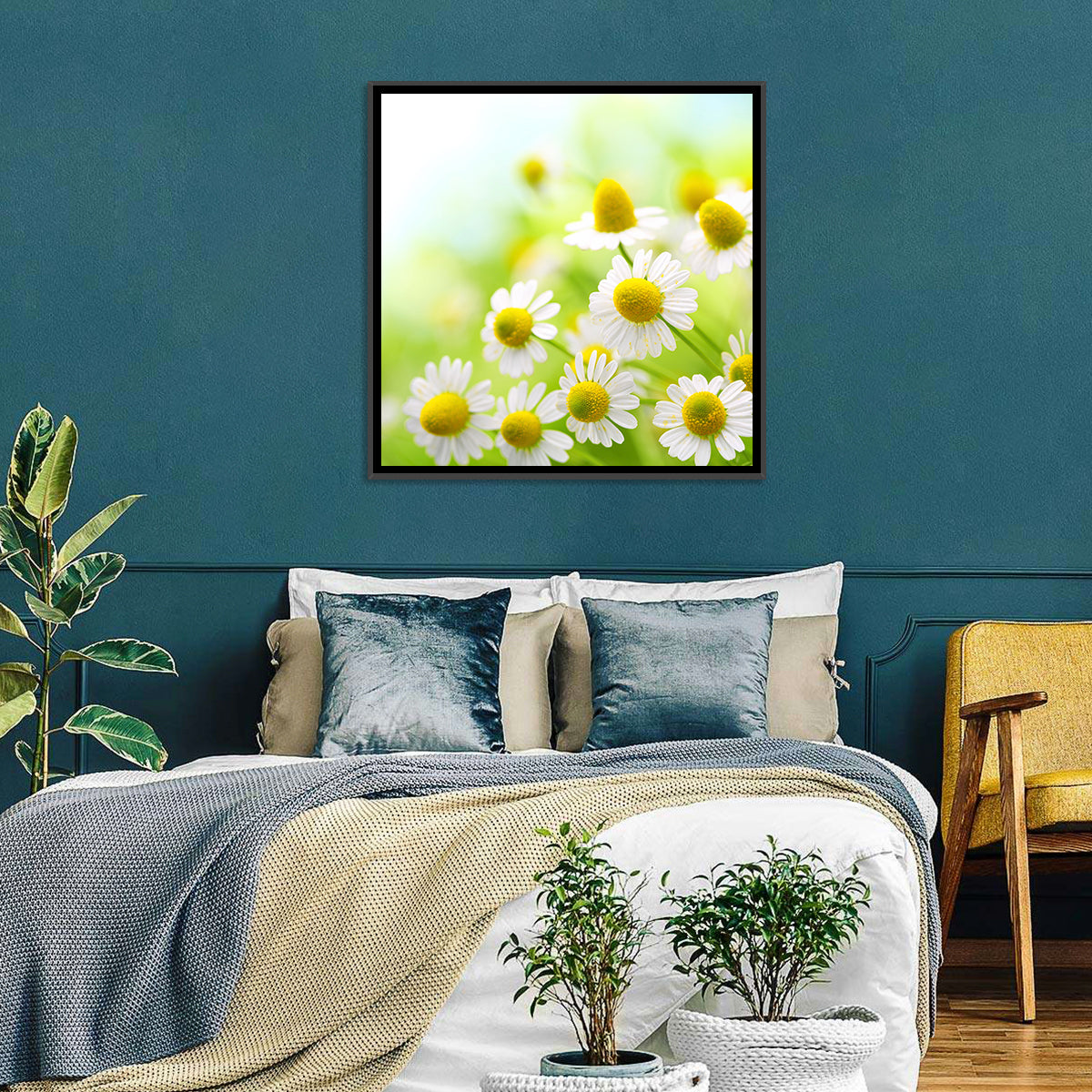 Chamomile Close-up Wall Art