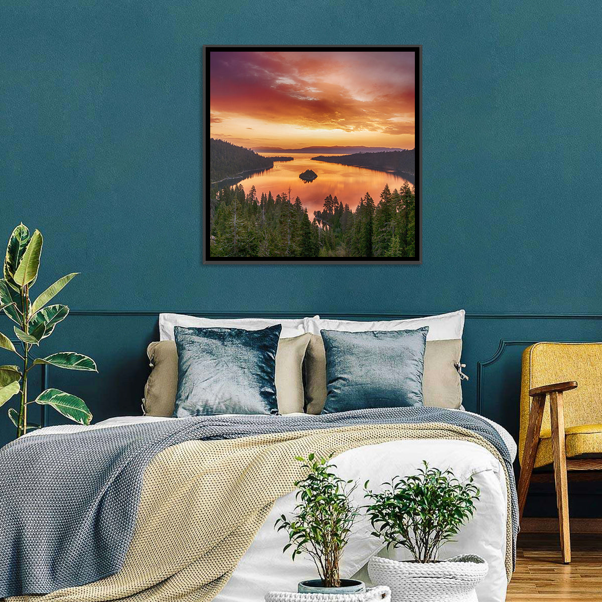 Emerald Bay Sunrise, Lake Tahoe Wall Art