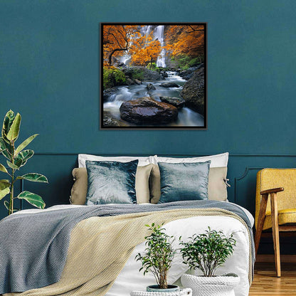 Konglan Autumn Waterfall Wall Art