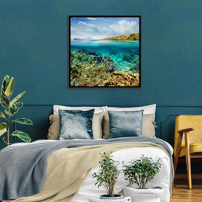 Menjangan Island Split View Wall Art