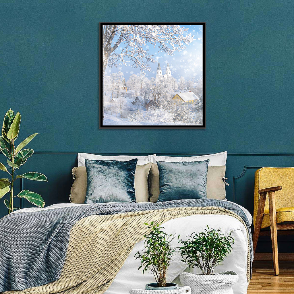 Frosted Village Wall Art