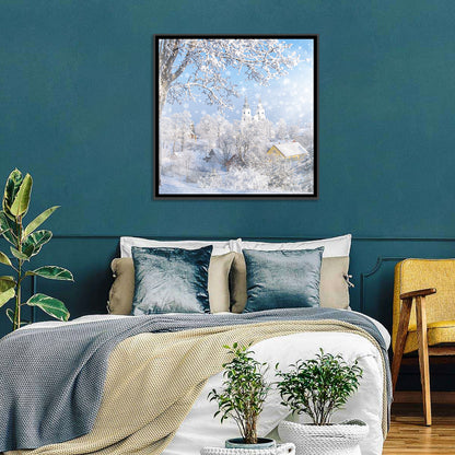 Frosted Village Wall Art