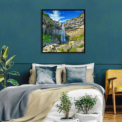 Svartifoss Basalt Falls Wall Art