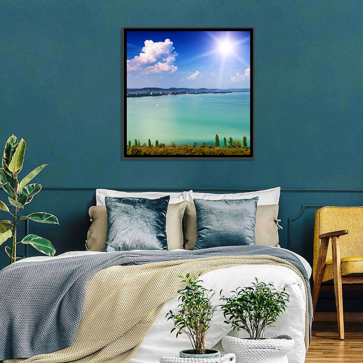 Tihany View Lake Balaton Wall Art