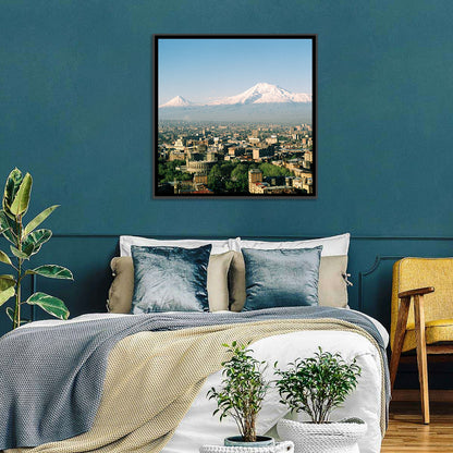 Mount Ararat From Yerevan Wall Art
