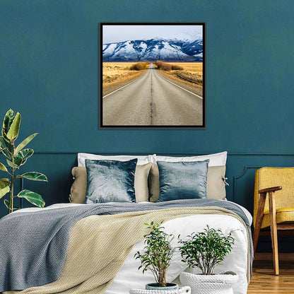 El Calafate Road with Snow Peaks Wall Art