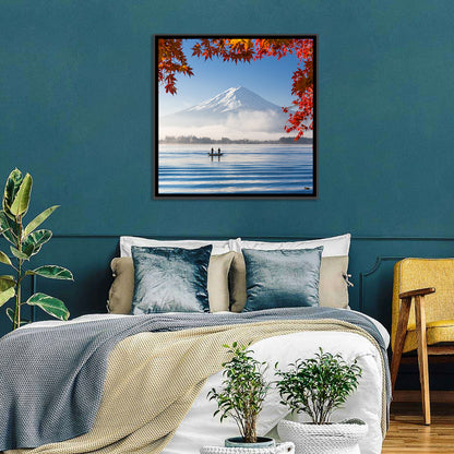 Mount Fuji Over Lake Kawaguchiko Wall Art