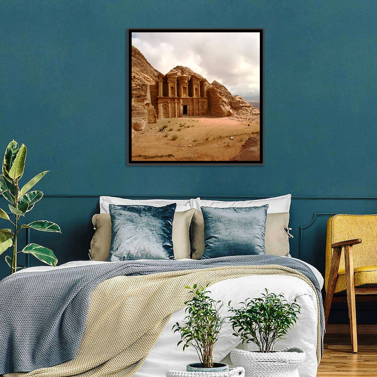 The Monastery of Petra, Jordan Wall Art