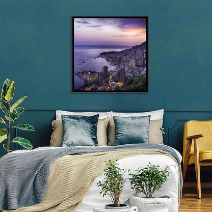 Monte Carlo at Dusk Wall Art