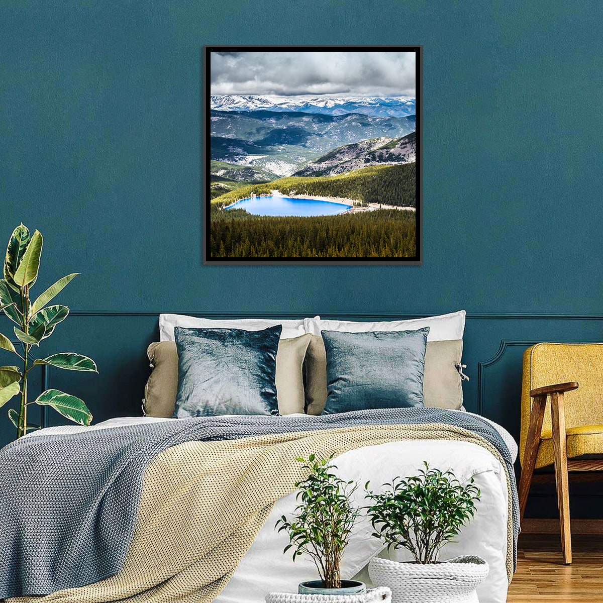 Mt Evans Echo Lake Wall Art