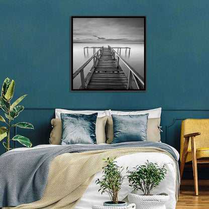 Teluk Tempoyak Jetty at Dusk Wall Art