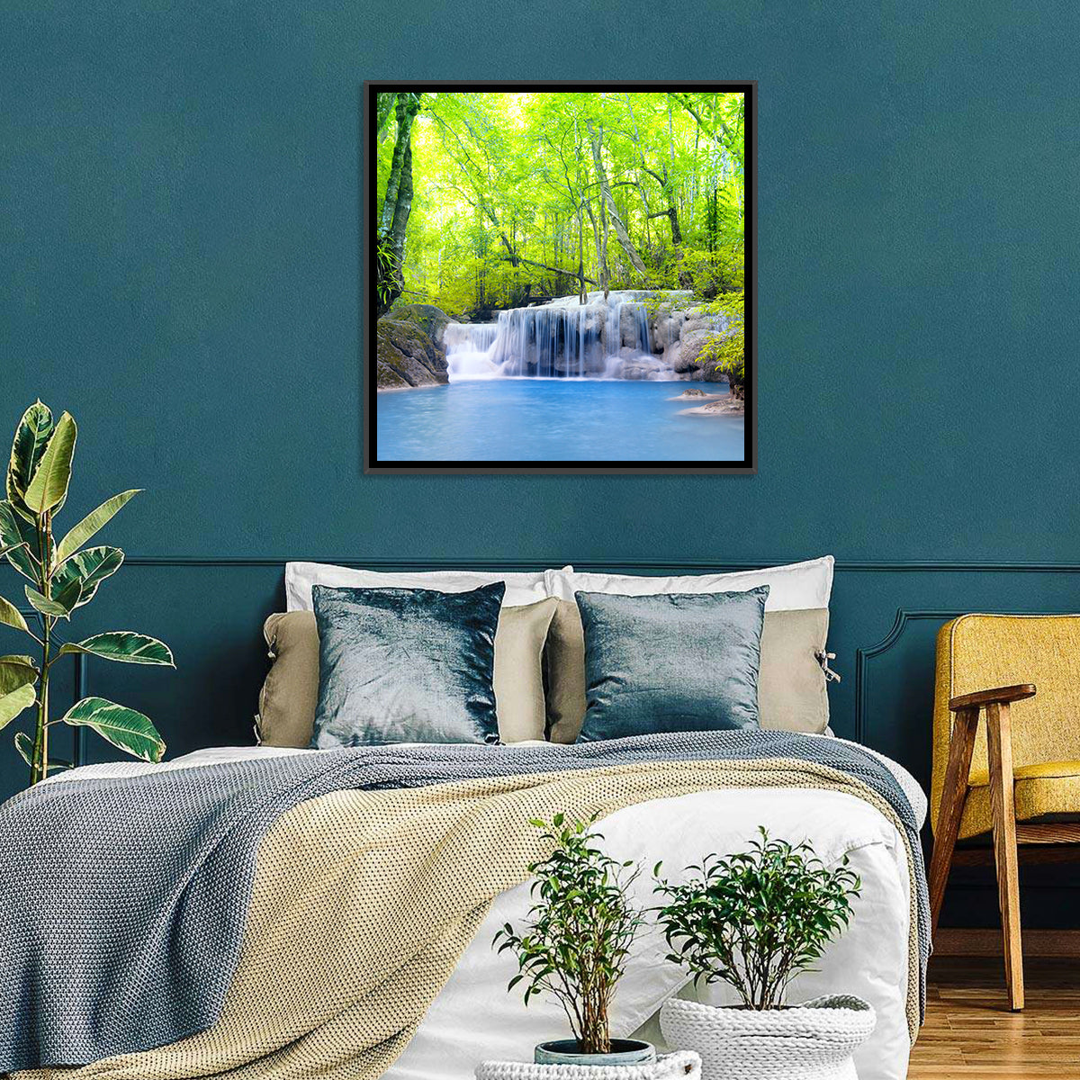 Erawan Falls, Kanchanaburi Wall Art