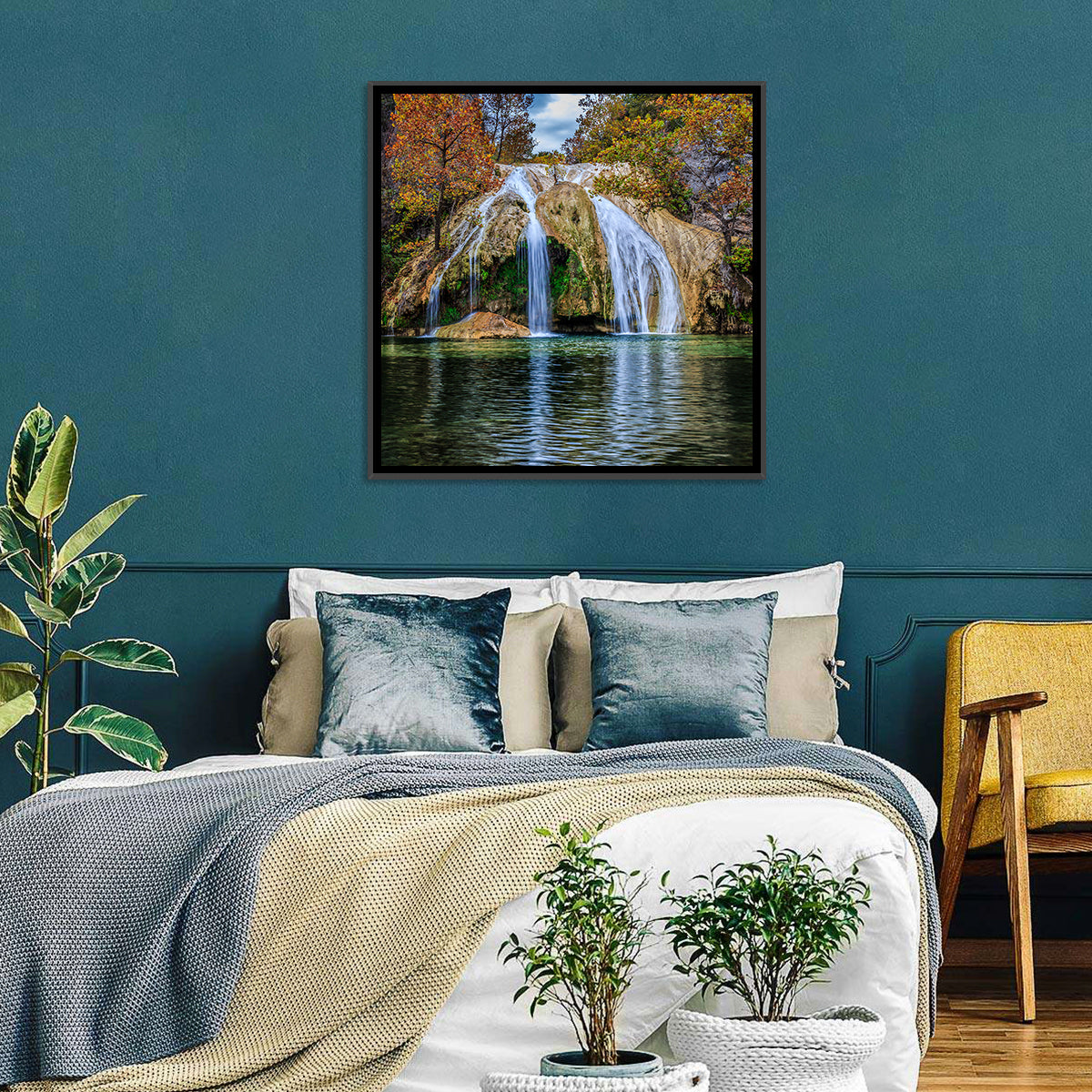 Turner Falls Waterfall Wall Art