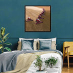 Aerial Soybean Harvest Wall Art