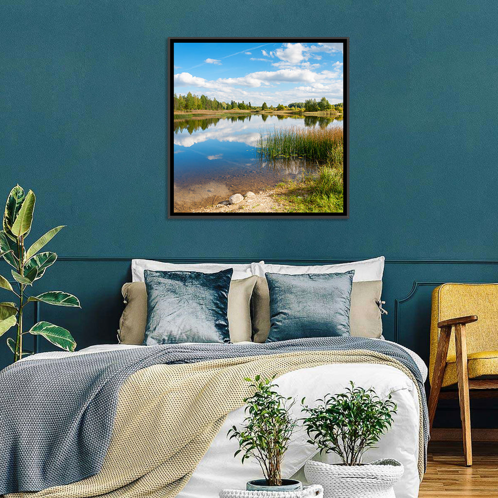 Paunkula Lake Reflections Wall Art