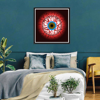 Zoomed Eyeball Wall Art