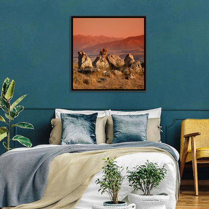 Karahunj Rocky Ridge at Sunset Wall Art
