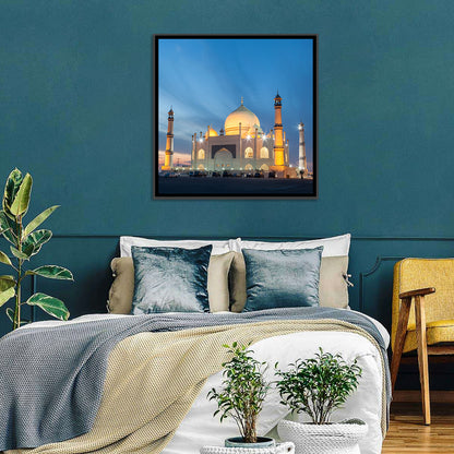 Siddiqa Fatima Zahra Mosque at Dusk Wall Art