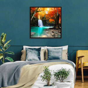 Tropical Waterfall Wall Art