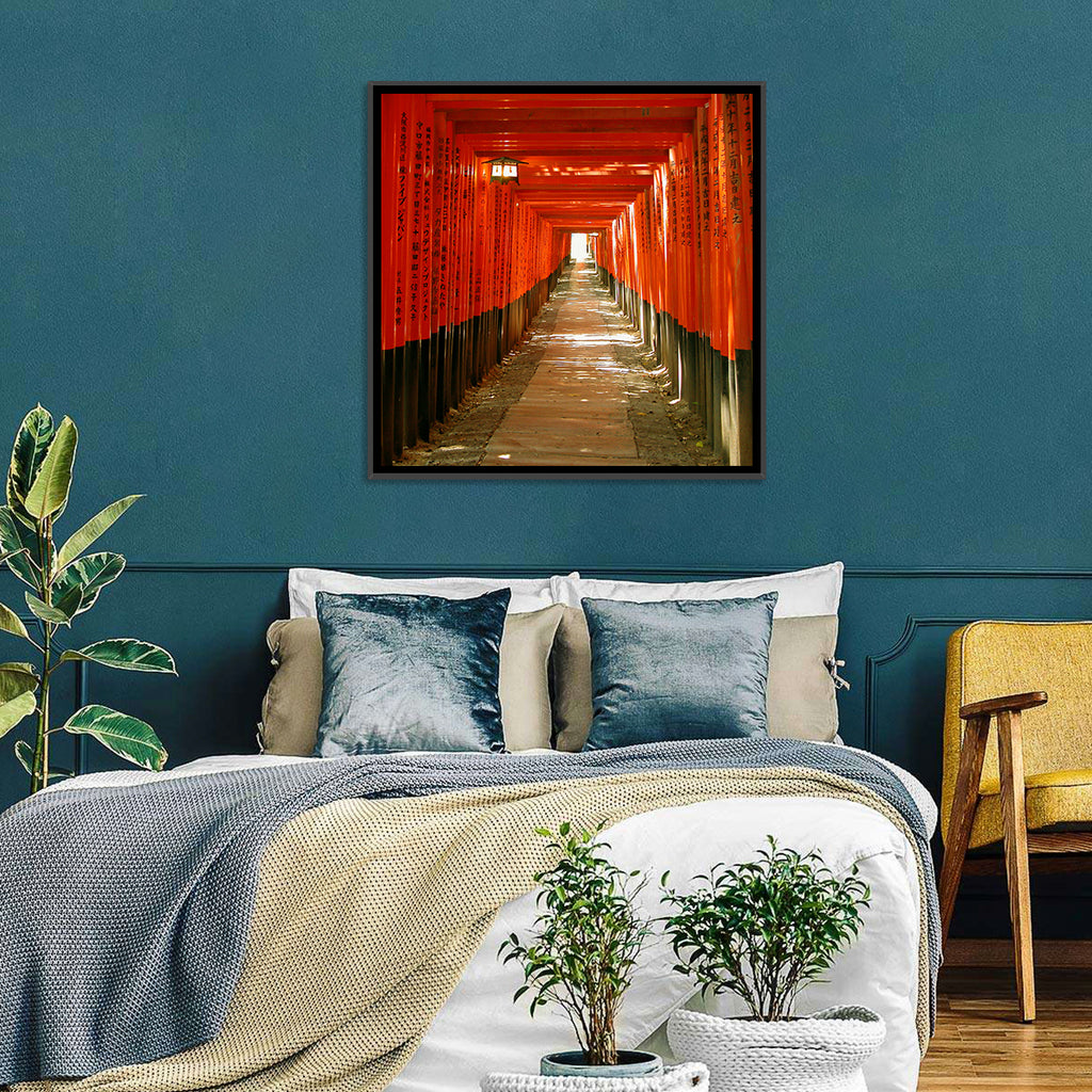 Fushimi Inari Torii Tunnel Wall Art