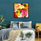 Vibrant Hibiscus Close-up Wall Art