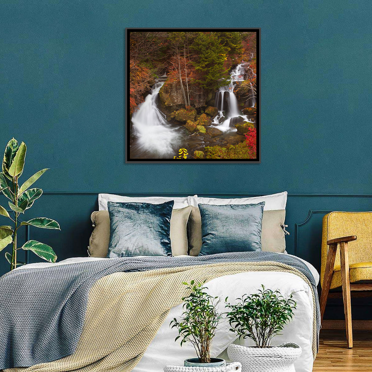 Ryuzu Falls Maple Cascade Wall Art
