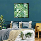Palm Leaves Pattern Wall Art