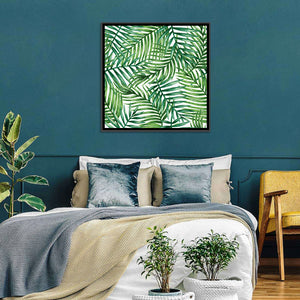 Palm Leaves Pattern I Wall Art