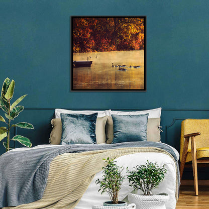 Governor Dodge Misty Lake Wall Art