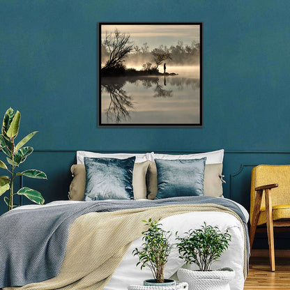 Centennial Lake Mist Wall Art