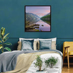 Glendalough Upper Lake at Dusk Wall Art