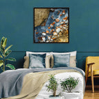 Milky Blue Geothermal Creek Wall Art