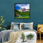 Maroon Bells Reflections at Maroon Lake Wall Art