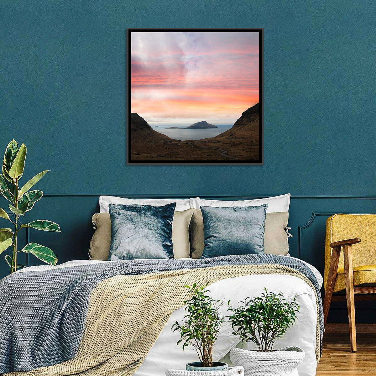 Klakkur Dusk Over Kalsoy Wall Art
