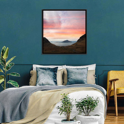 Klakkur Dusk Over Kalsoy Wall Art