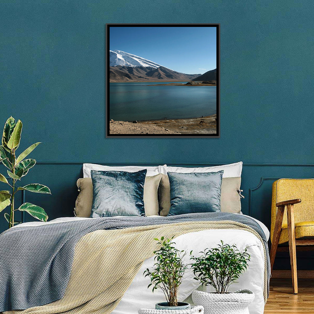 Muztahgata and Karakul Lake Wall Art