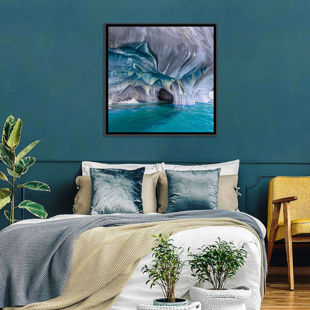 General Carrera Marble Caves Wall Art