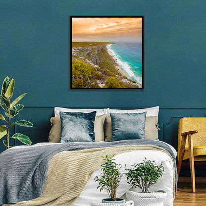 Kangaroo Island Turquoise Cliff Coast Wall Art