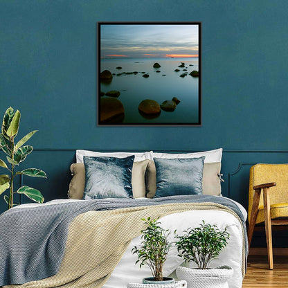 Baltic Sea at Twilight Wall Art