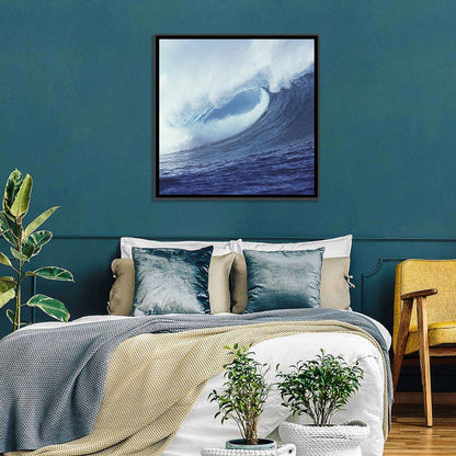 Powerful Breaking Wave Wall Art