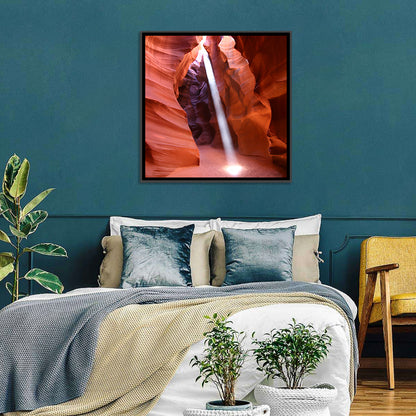 Antelope Canyon Light Beam Wall Art