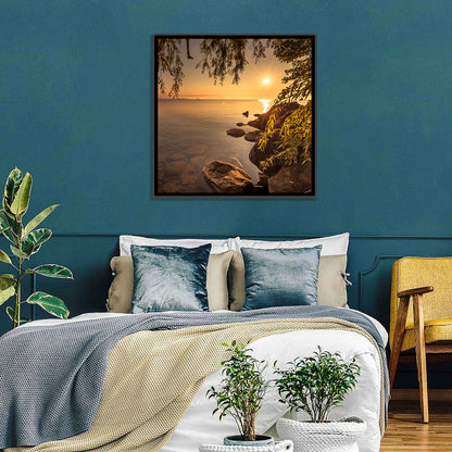 Simcoe Lake Golden Hour Wall Art
