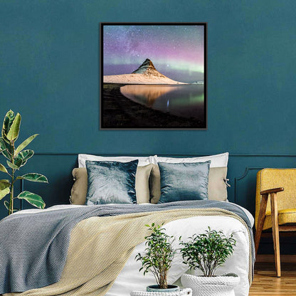 Kirkjufell Under the Milky Way Wall Art