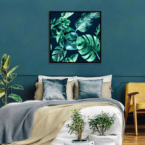 Fresh Leaves Pattern Wall Art