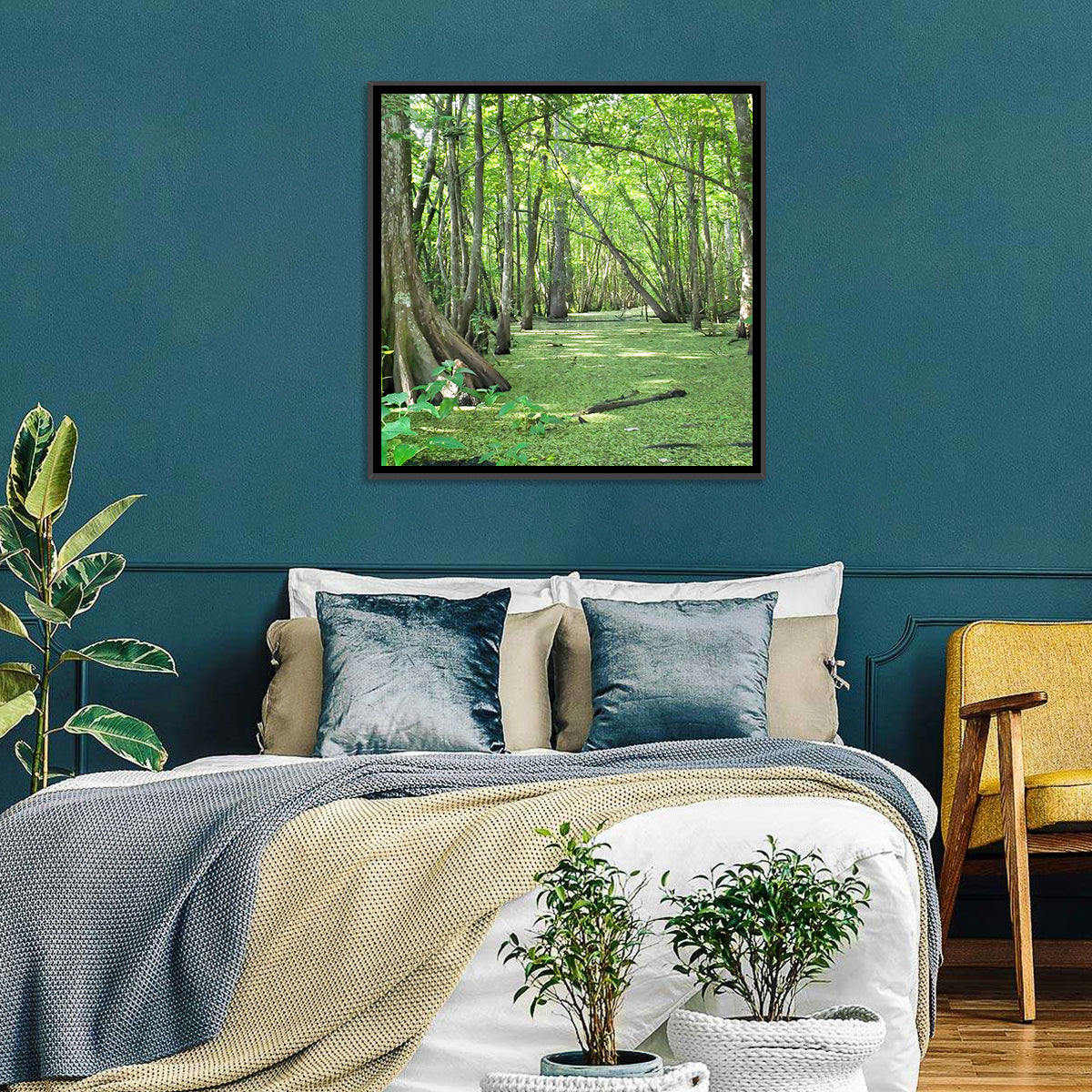 Summer Cypress Bayou, Louisiana Wall Art