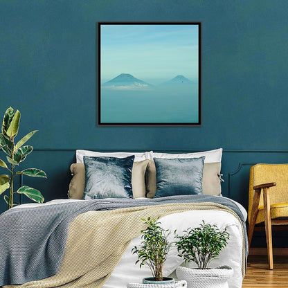 Sumbing and Sindoro Volcanoes Wall Art
