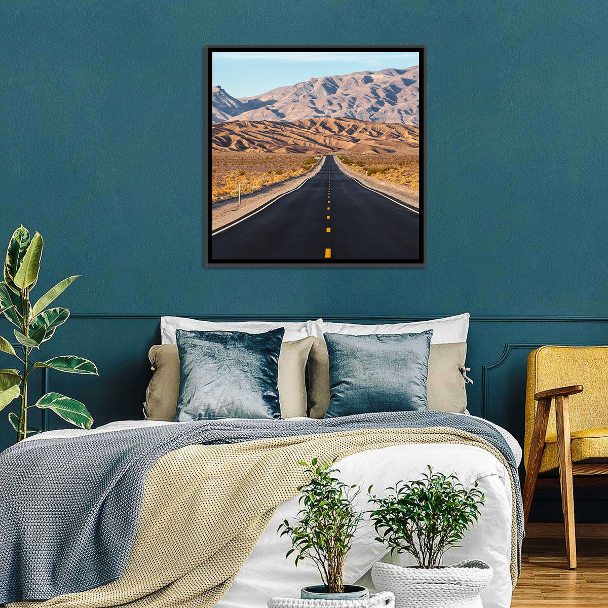 Death Valley Desert Road Wall Art