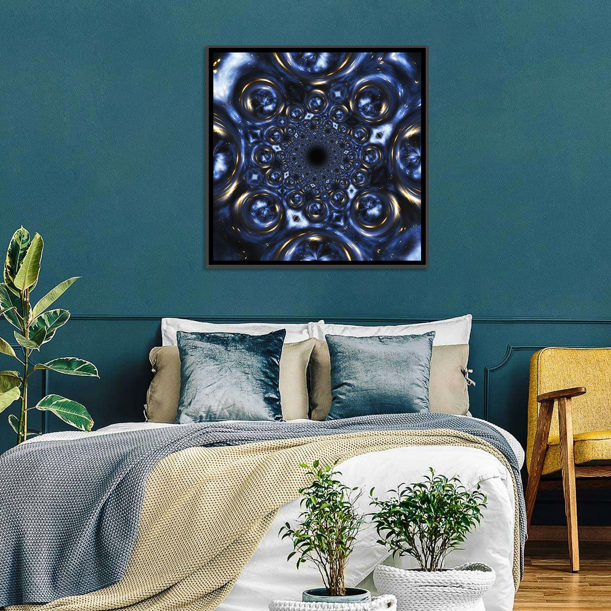 Black Hole Vortex Wall Art